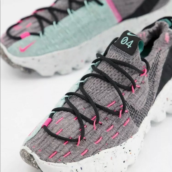 Nike Space Hippie 04 South Beach Grey Black Pink CD3476-003 Women's Sizes - Picture 2 of 5